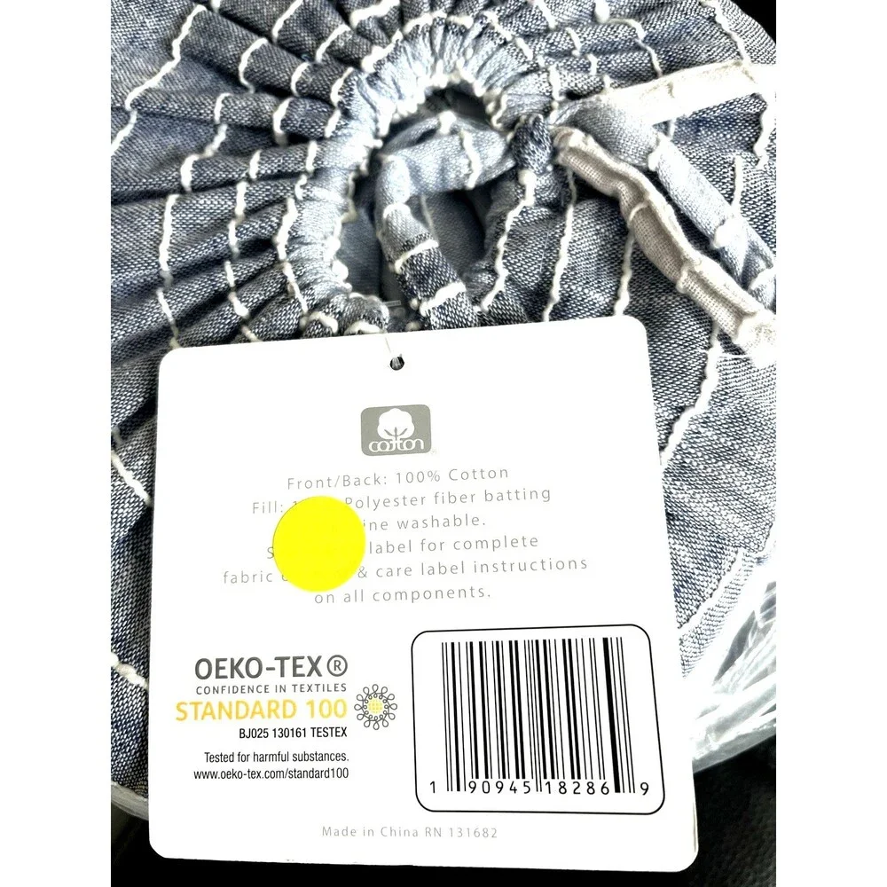 Levtex Home 2-Pc Comforter Set – Sand Stripes Cotton Bedding, Modern Design